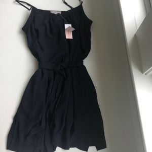 Bananna republic navy blue dress